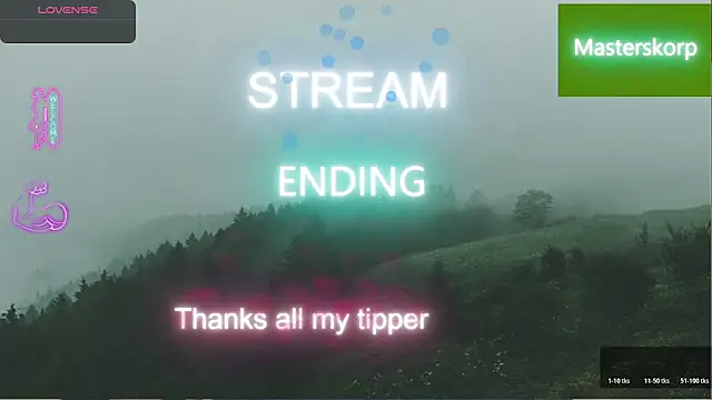 masterskorp online show from 9, 1, 2026