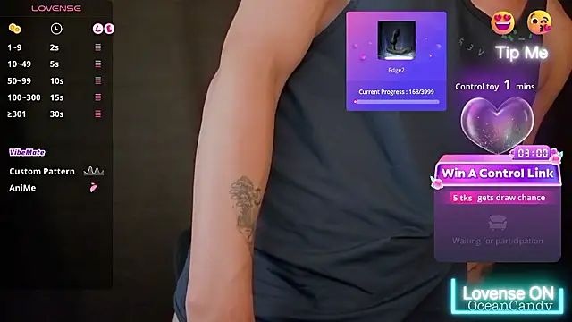 OceanCandy9 online show from 11, 1, 2026