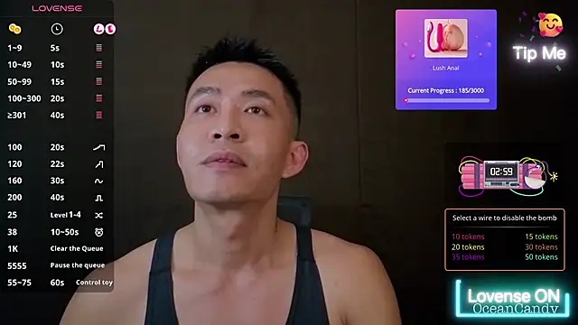 OceanCandy9 online show from 2, 2, 2026