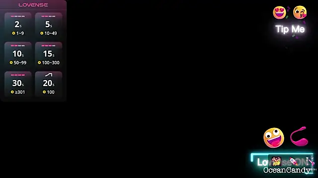 OceanCandy9 online show from 8, 1, 2026