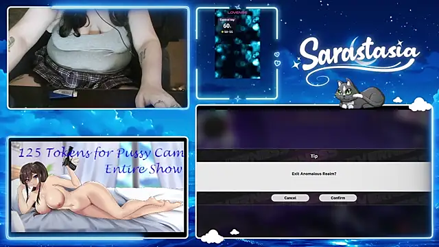 Snapshot of Sarastasia417 chatting on 14, 6, 2026 Sarastasia417 online show from 14, 6, 2026
