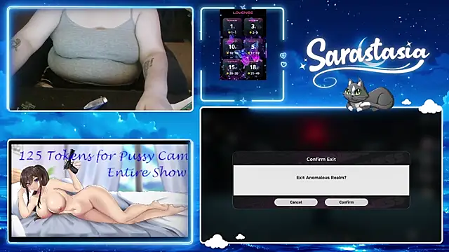 Snapshot of Sarastasia417 chatting on 17, 6, 2026 Sarastasia417 online show from 17, 6, 2026