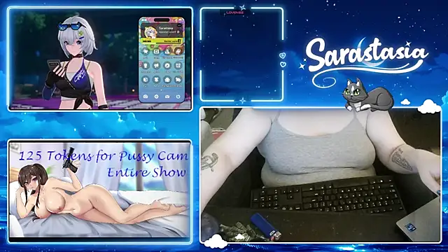 Snapshot of Sarastasia417 chatting on 24, 6, 2026 Sarastasia417 online show from 24, 6, 2026