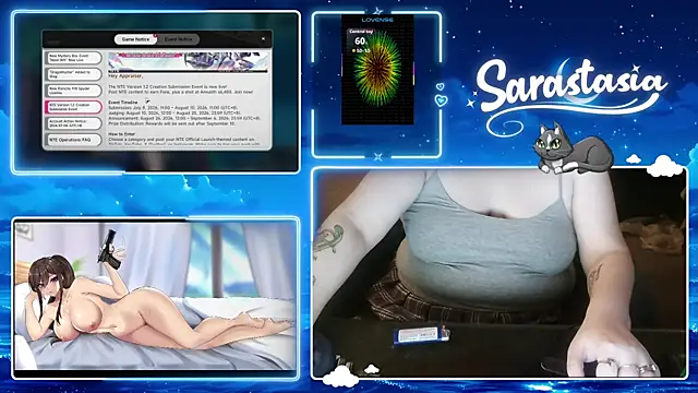 Snapshot of Sarastasia417 chatting on 8, 7, 2026 Sarastasia417 online show from 8, 7, 2026