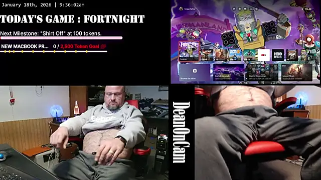 DeanonCam online show from 18, 1, 2026