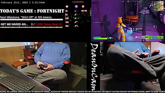 DeanonCam online show from 21, 2, 2026