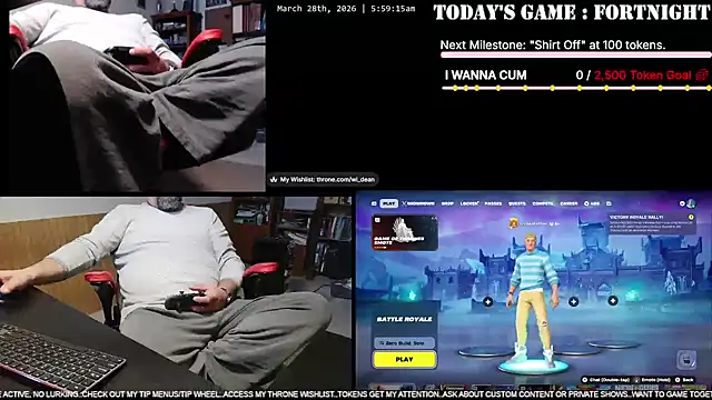 DeanonCam online show from 28, 3, 2026