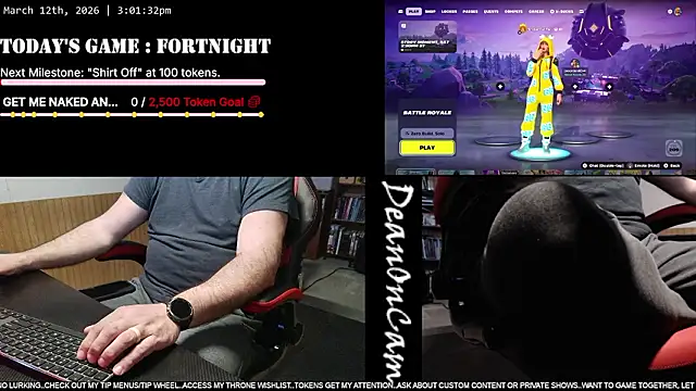 DeanonCam online show from 12, 3, 2026