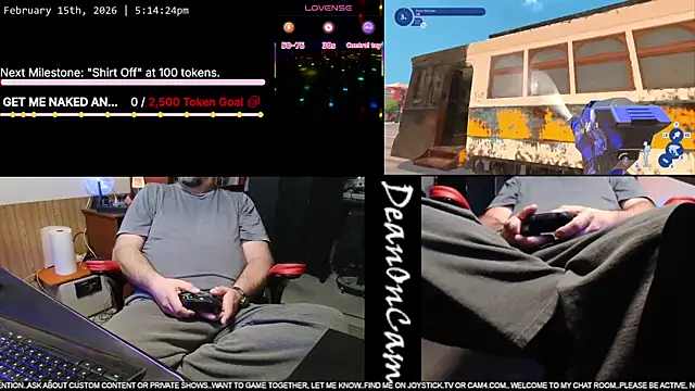 DeanonCam online show from 15, 2, 2026