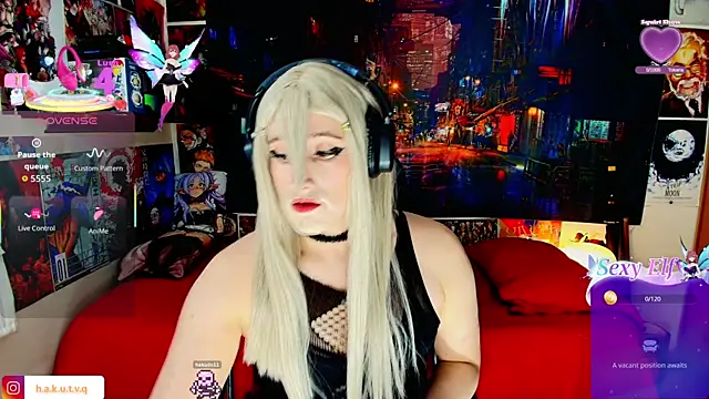 Snapshot of Hakudoll chatting on 12, 7, 2026 Hakudoll online show from 12, 7, 2026