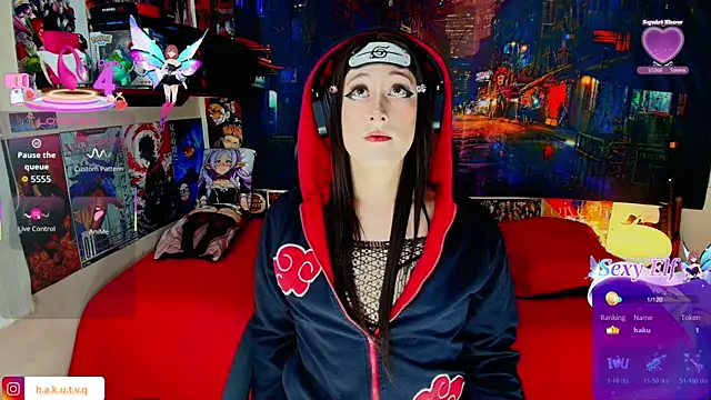 Snapshot of Hakudoll chatting on 8, 7, 2026 Hakudoll online show from 8, 7, 2026