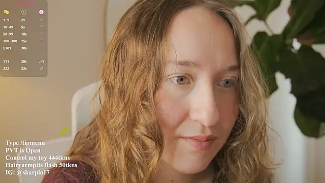 Scarlett NoirMuse online show from 19, 4, 2026