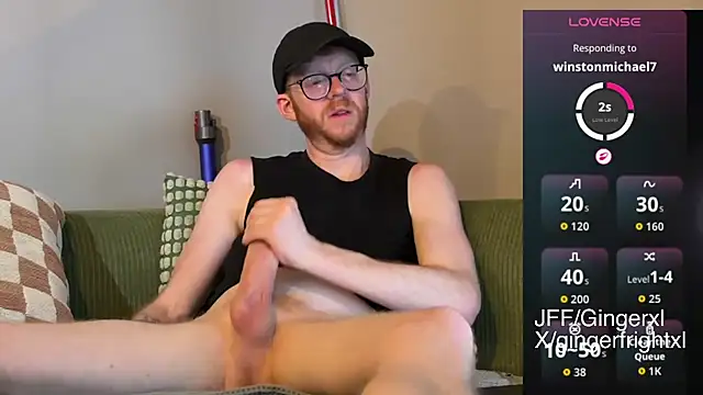 Snapshot of Gingerxl8 chatting on 14, 6, 2026 Gingerxl8 online show from 14, 6, 2026