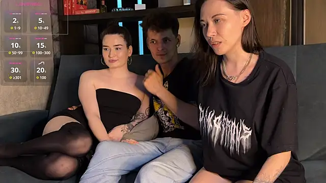 Three Some Dream online show from 18, 6, 2026