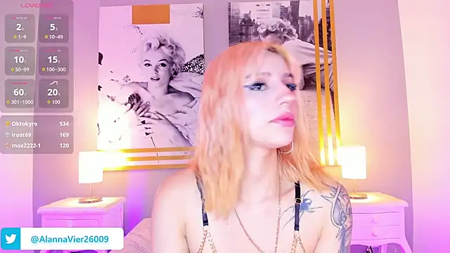 Snapshot of AlannaViera chatting on 10, 7, 2026 AlannaViera online show from 10, 7, 2026
