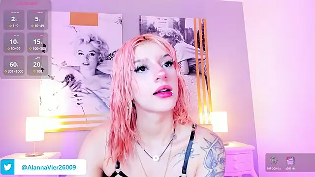Snapshot of AlannaViera chatting on 29, 6, 2026 AlannaViera online show from 29, 6, 2026