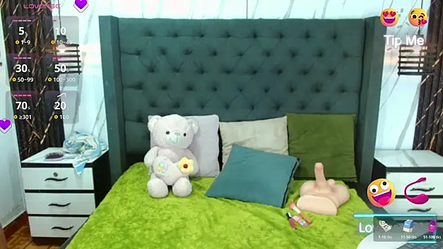 Sophia Valentina online show from 25, 3, 2026