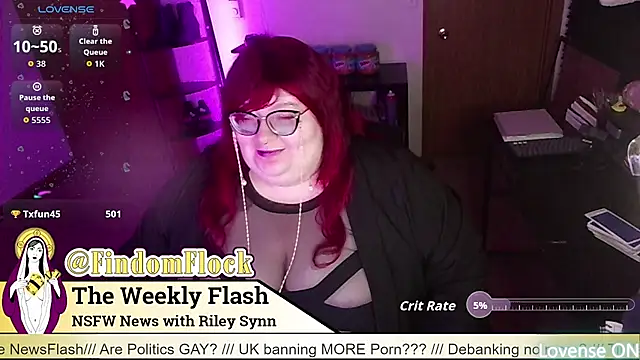 RileySynn online show from 18, 4, 2026