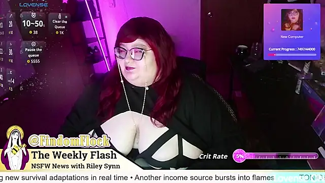 Snapshot of RileySynn chatting on 23, 5, 2026 RileySynn online show from 23, 5, 2026
