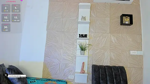 RebecaBlack  online show from 25, 3, 2026