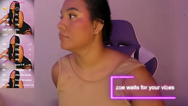 ZoeParcker online show from 24, 2, 2026