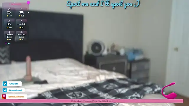 TheLovelyCandi online show from 13, 3, 2026