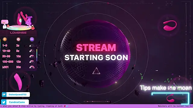 TheLovelyCandi online show from 4, 4, 2026