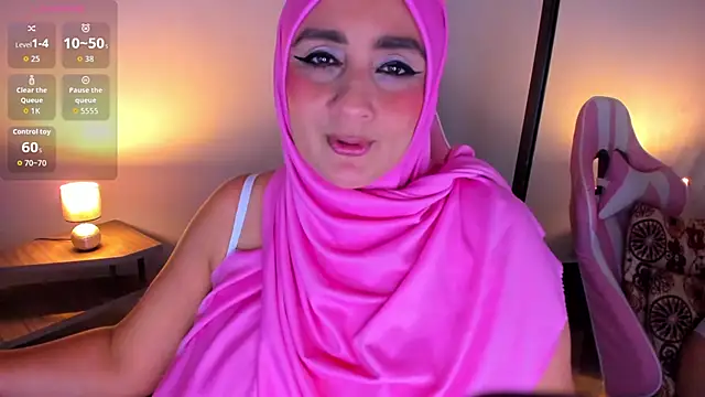 HijabiMilff online show from 23, 3, 2026