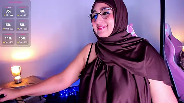 HijabiMilff online show from 20, 3, 2026