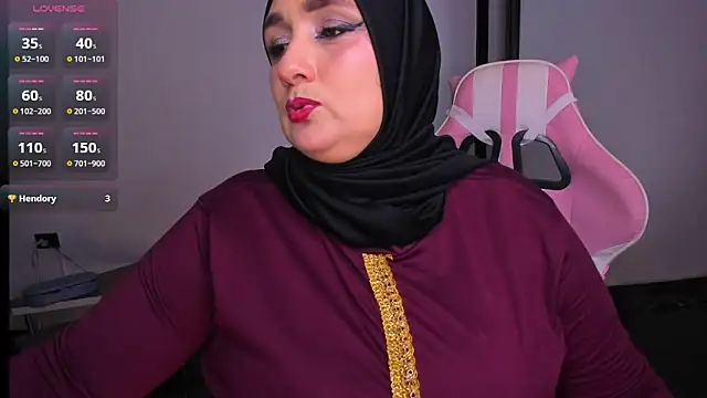HijabiMilff online show from 6, 6, 2026