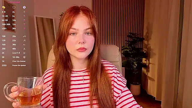 Snapshot of Elle_Funning chatting on 8, 5, 2026 Elle Funning online show from 8, 5, 2026