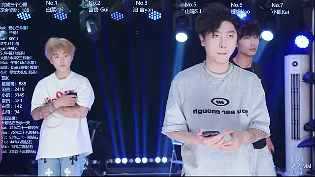 AOA-boy online show from 25, 7, 2026