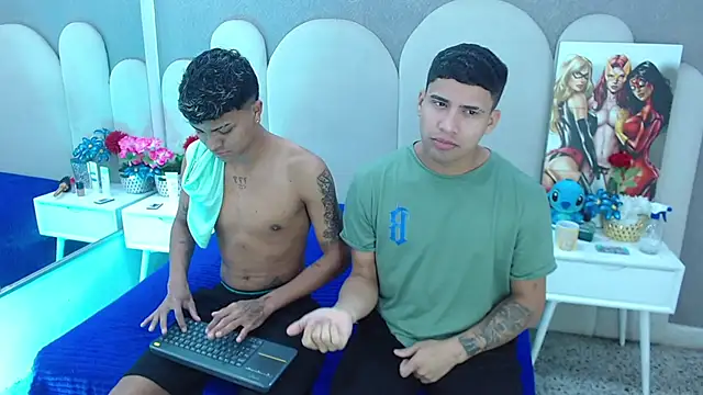 party duo boys online show from 23, 3, 2026