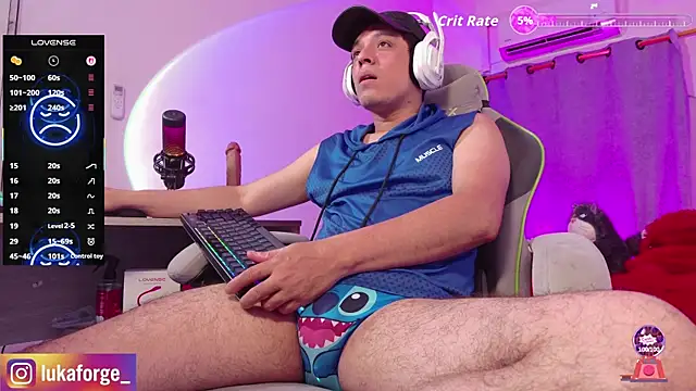 Snapshot of Lukaforge chatting on 9, 5, 2026 Lukaforge online show from 9, 5, 2026