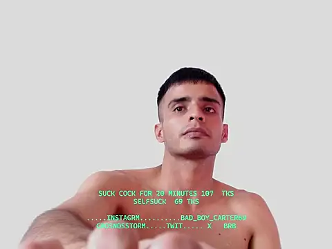 Bad Boy Carter69 online show from 14, 4, 2026