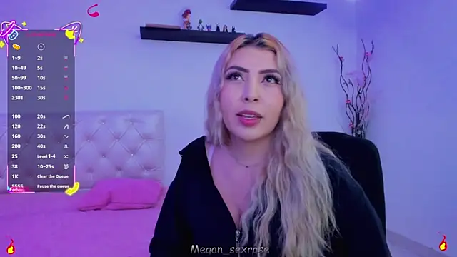 Megan sexrosse online show from 4, 5, 2026
