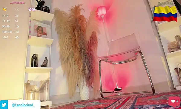 Snapshot of Lacolorinaa chatting on 19, 7, 2026 Lacolorinaa online show from 19, 7, 2026