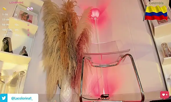 Snapshot of Lacolorinaa chatting on 27, 7, 2026 Lacolorinaa online show from 27, 7, 2026