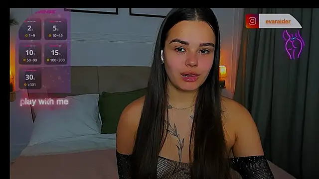 EvaRaider online show from 6, 7, 2026