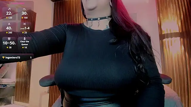 Snapshot of Violett_8 chatting on 3, 6, 2026 Violett 8 online show from 3, 6, 2026