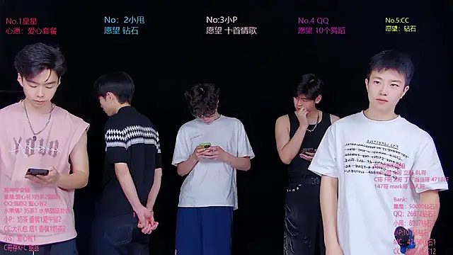 Snapshot of KOboys-818 chatting on 6, 7, 2026 KOboys-818 online show from 6, 7, 2026