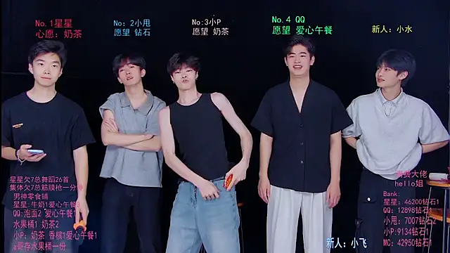 Snapshot of KOboys-818 chatting on 5, 6, 2026 KOboys-818 online show from 5, 6, 2026