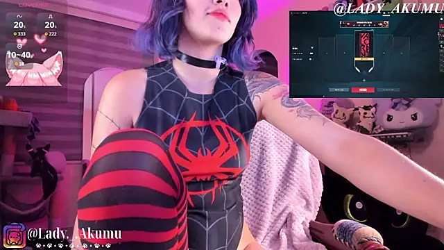 LadyAkumu online show from 28, 5, 2026