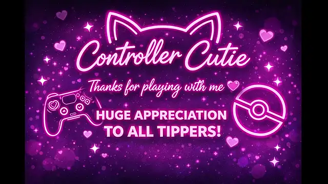Controllercutie online show from 14, 4, 2026