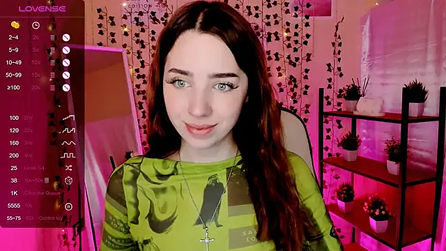 Snapshot of CharliGrace_ chatting on 8, 5, 2026 CharliGrace online show from 8, 5, 2026