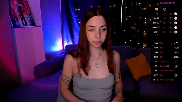 Snapshot of CharliGrace_ chatting on 1, 7, 2026 CharliGrace online show from 1, 7, 2026