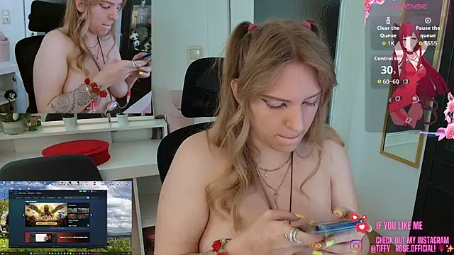 Tiffy Rosee online show from 14, 4, 2026