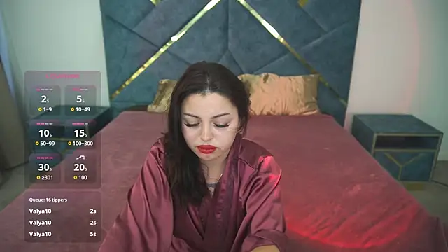SinfulKittenn online show from 3, 7, 2026
