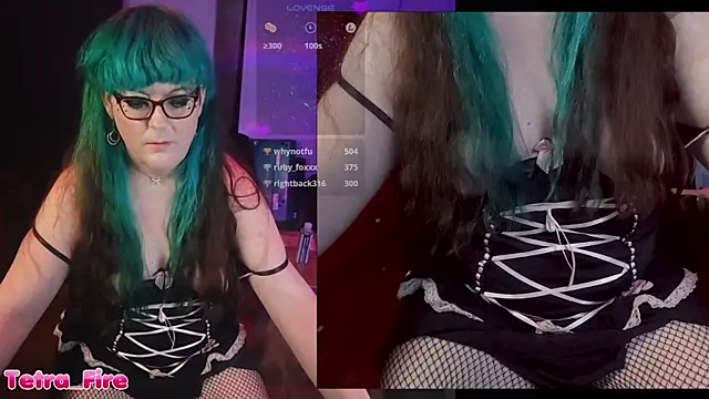 Snapshot of Tetra_Fire chatting on 10, 7, 2026 Tetra Fire online show from 10, 7, 2026