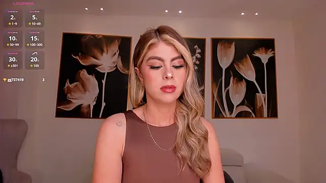 MiaSilvaX online show from 16, 6, 2026
